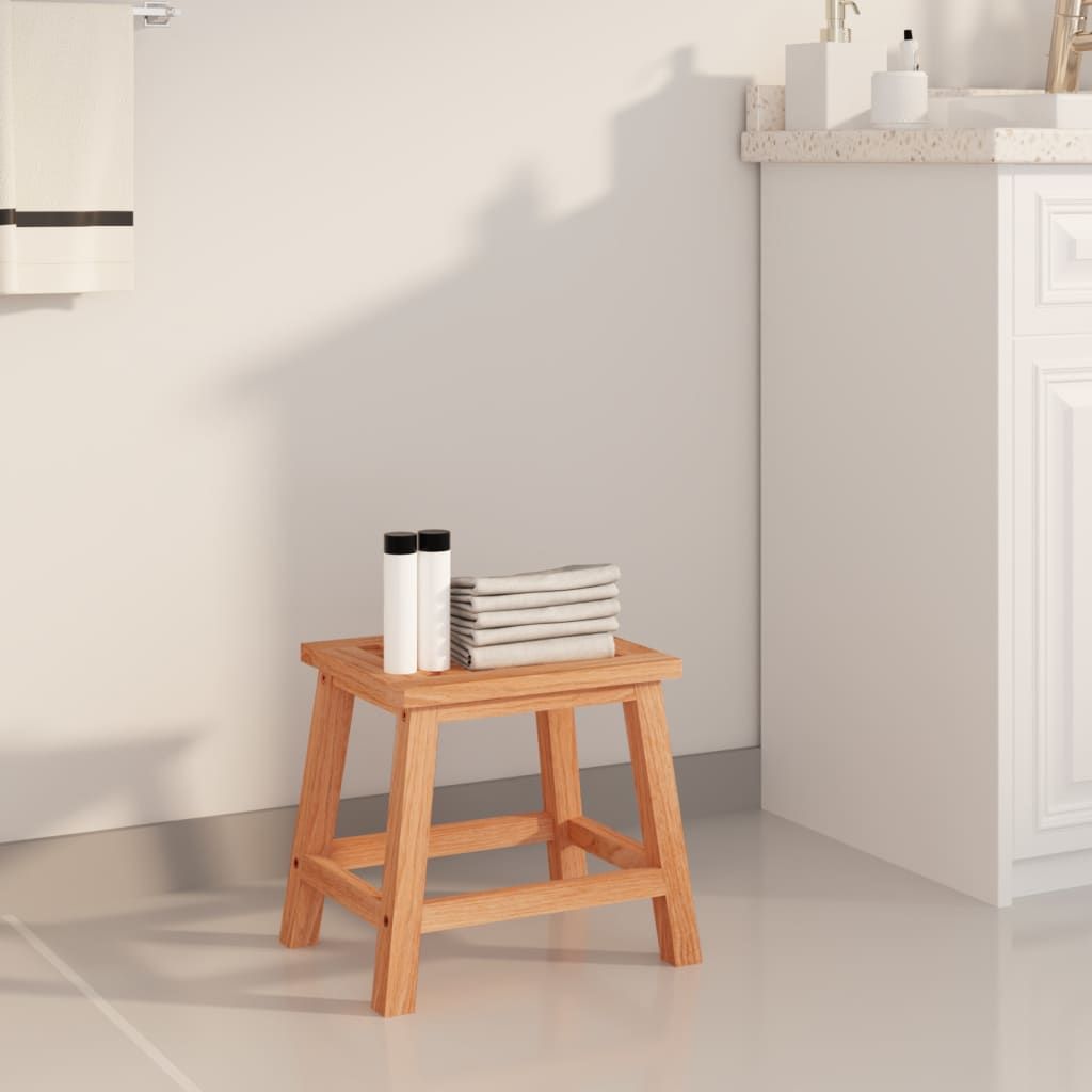 Sgabello 29x22,5x22,5 cm in Legno Massello di Noce vidaXL