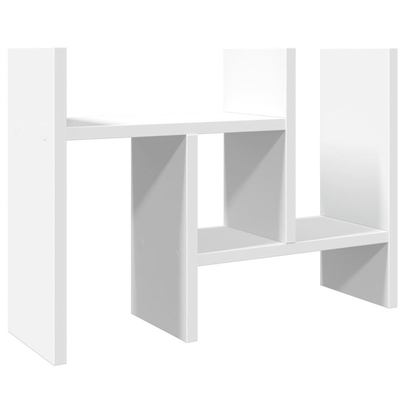 Organizer Scrivania Bianco 34,5x15,5x35,5 cm Legno Multistrato vidaXL