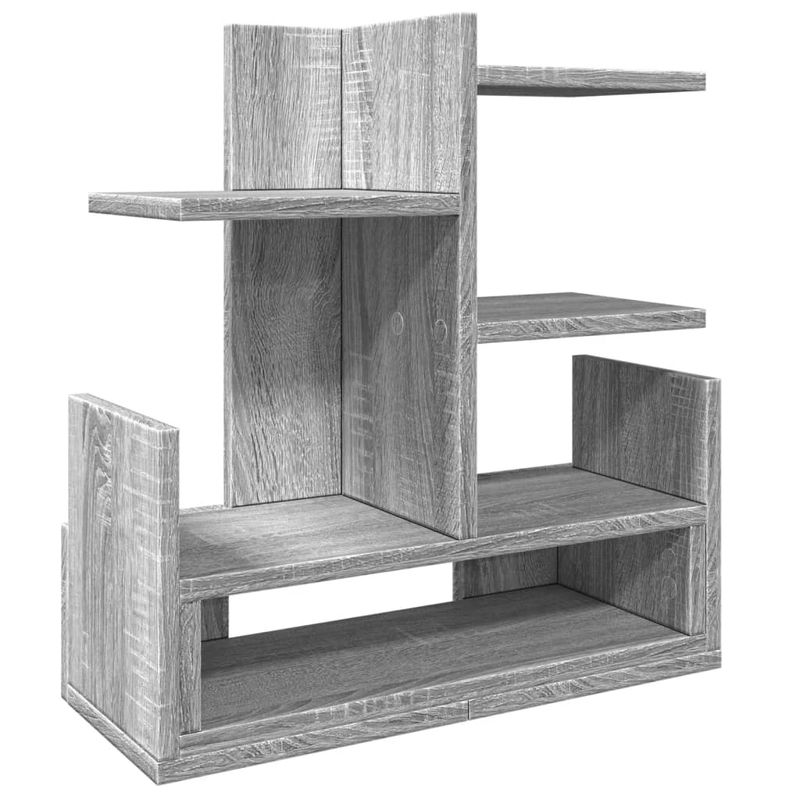 Organizer Scrivania Grigio Sonoma 49x20x52,5 cm Multistrato vidaXL