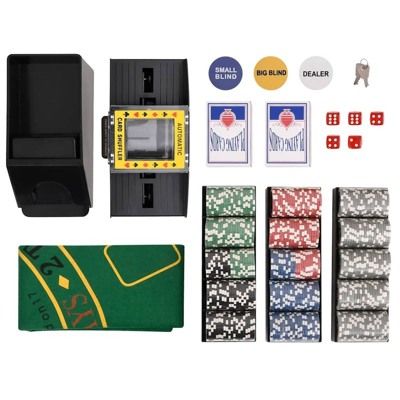 Set di Fiches da Poker 300 pz 11,5 g vidaXL