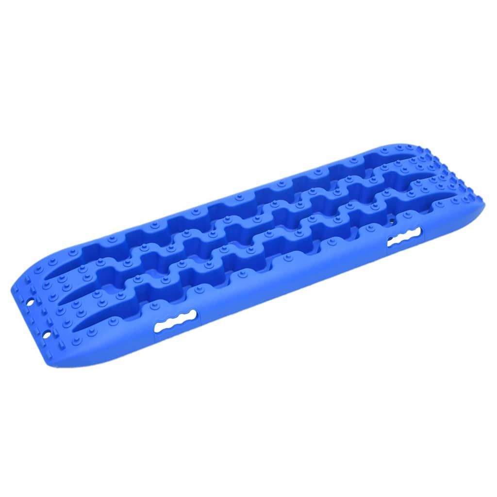 Tavole di Trazione 2 pz Blu 106x30,5x7 cm Nylon vidaXL