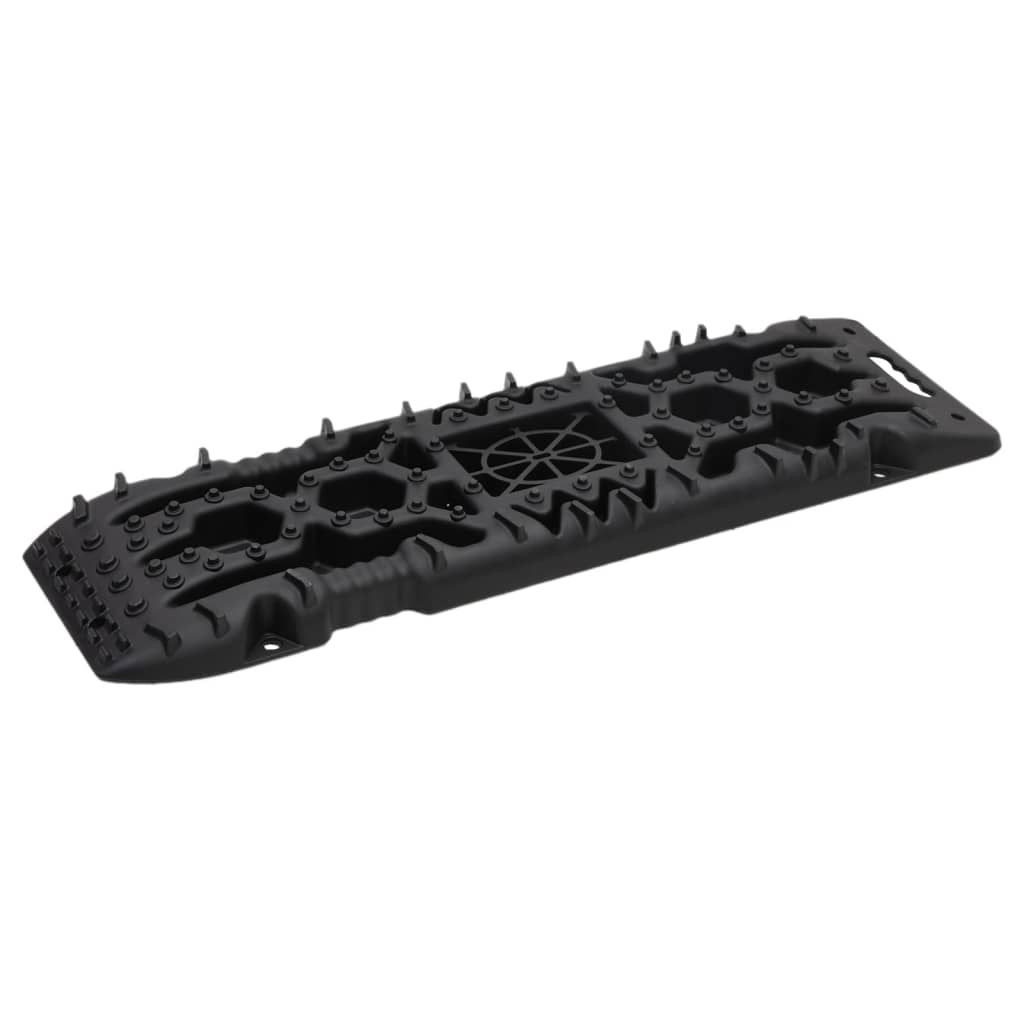 Tavole di Trazione 2 pz Nere 107x31x7 cm Nylon vidaXL