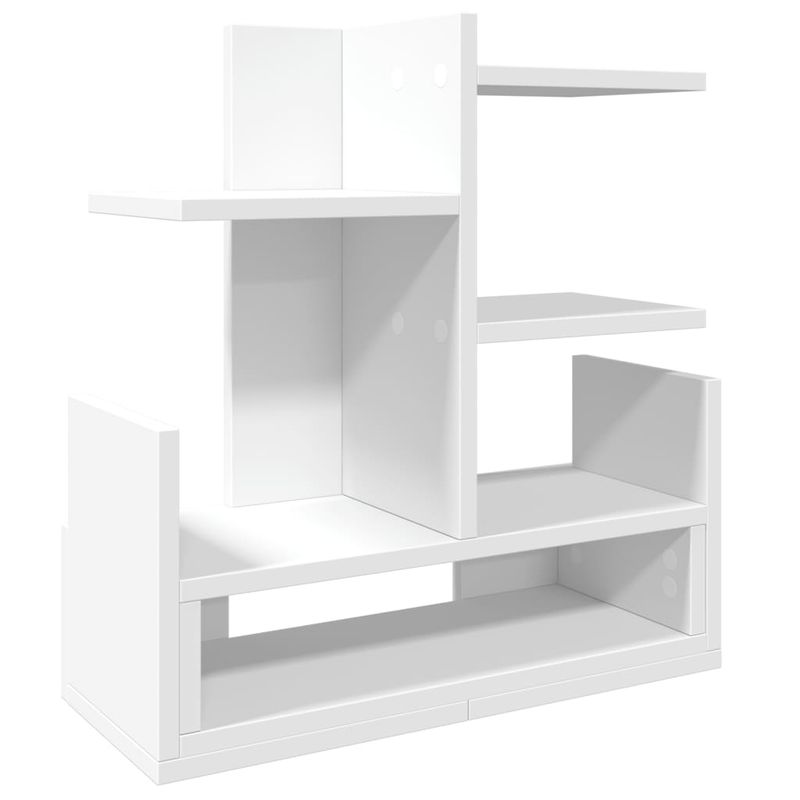 Organizer per la Scrivania Bianco 49x20x52,5 cm in Multistrato vidaXL
