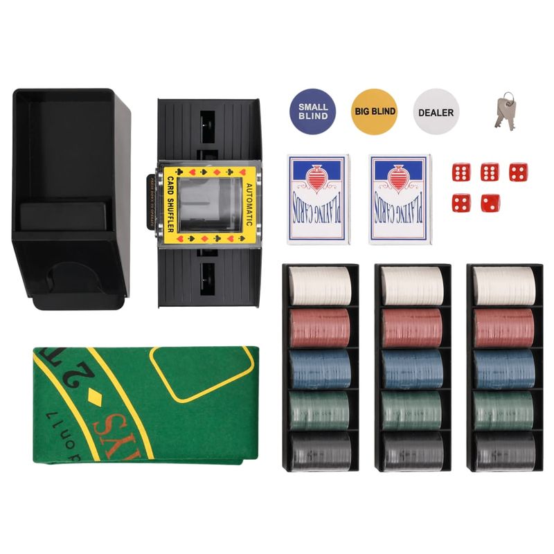 Set di Fiches da Poker 300 pz 4 g vidaXL