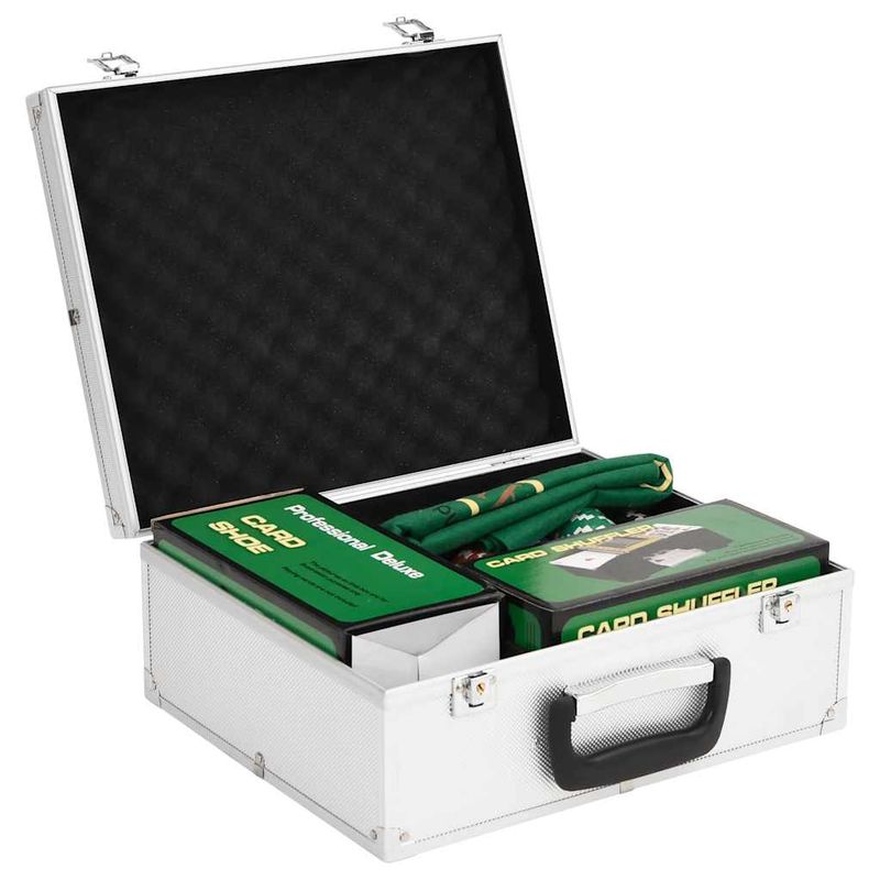 Set di Fiches da Poker 300 pz 11,5 g vidaXL