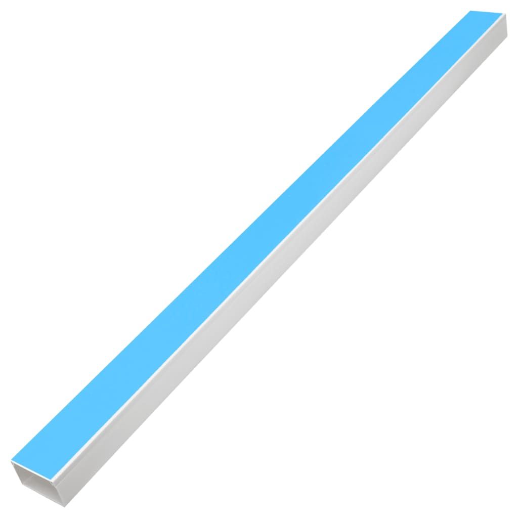 Canalina per Cavi Autoadesiva 60x40 mm 30 m in PVC vidaXL