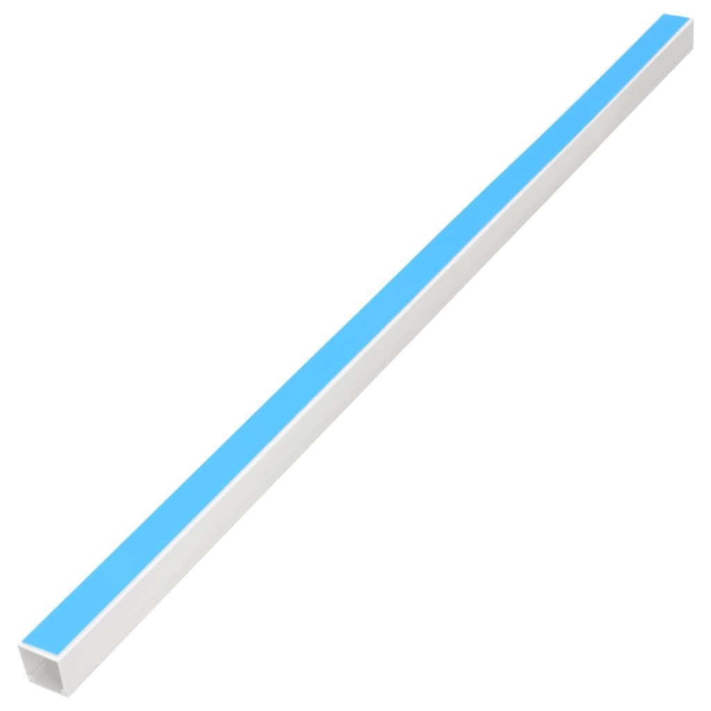 Canalina per Cavi Autoadesiva 40x25 mm 30 m in PVC vidaXL