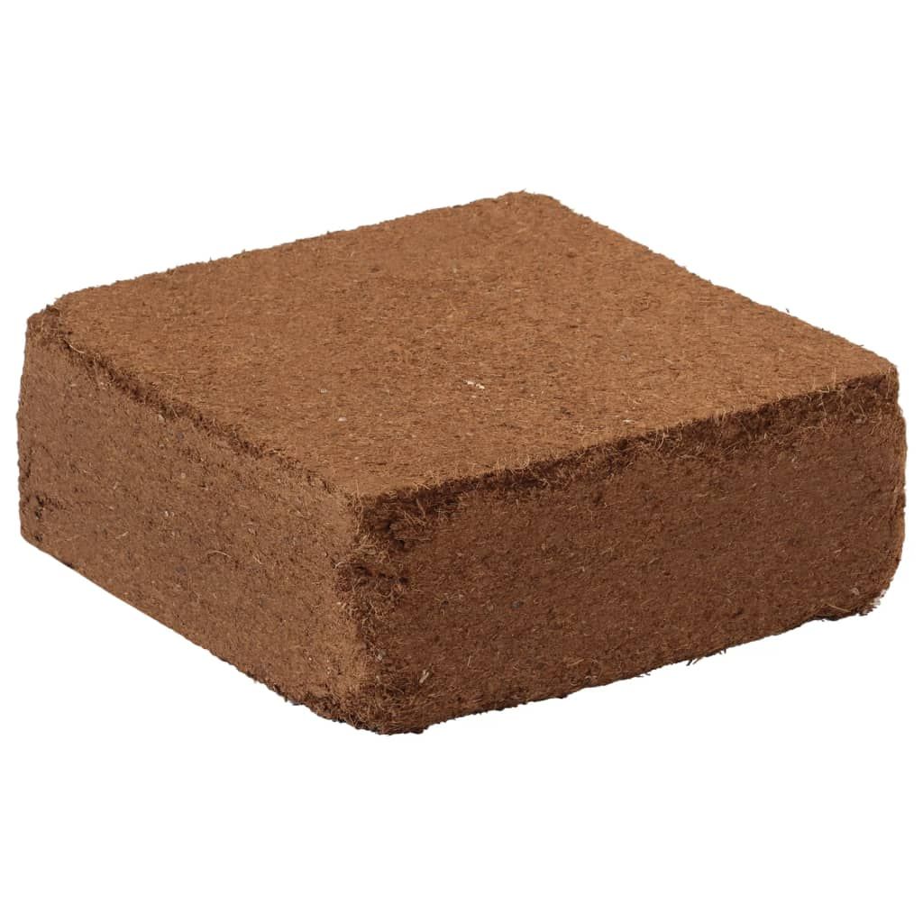 Blocchi in Fibra di Cocco 5 pz 5 kg Ciascuno 25 kg Totale vidaXL