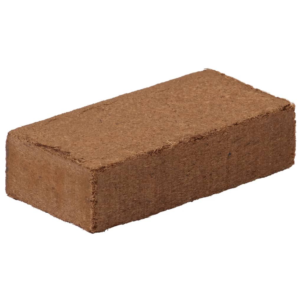 Blocchi in Fibra di Cocco 24 pz 650 g Ciascuno 15,6 kg Totale vidaXL