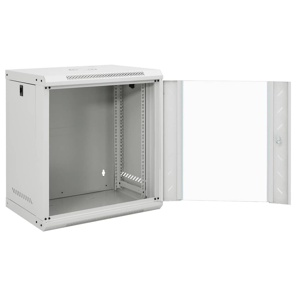 Armadietto di Rete a Parete 12U da 19" IP20 53x40x60 cm vidaXL