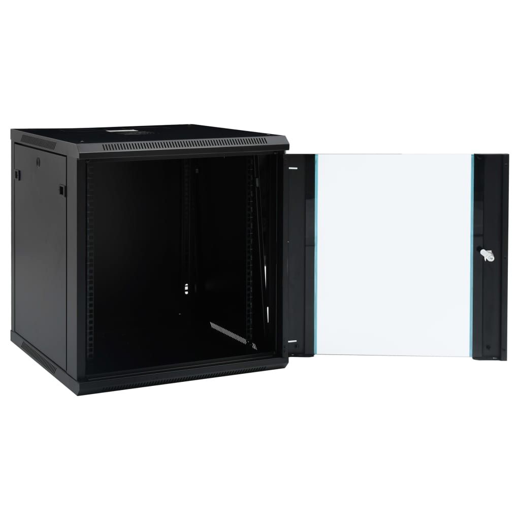 Armadietto di Rete a Parete 12U da 19" IP20 600x600x640 mm vidaXL