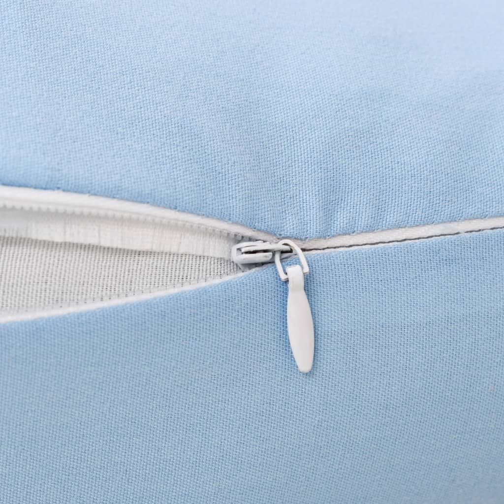 Cuscino per Gravidanza a Forma di J 54x(36-43) cm Blu vidaXL