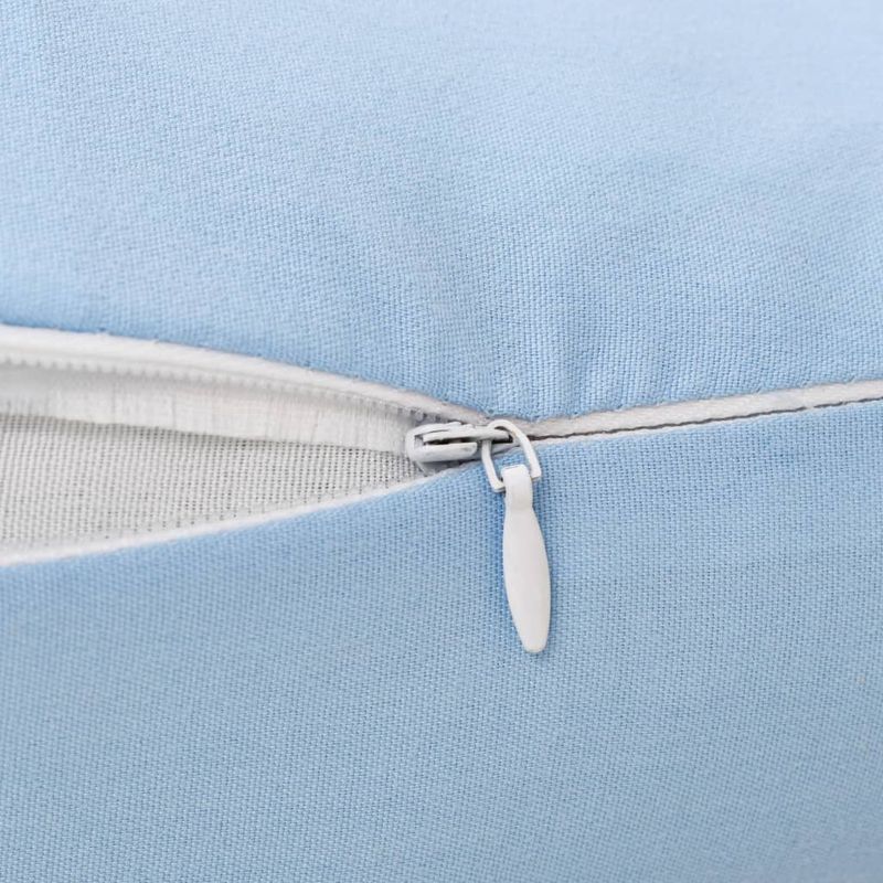 Cuscino per Gravidanza a Forma di J 54x(36-43) cm Blu vidaXL