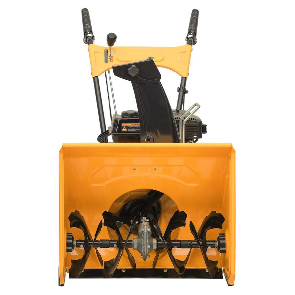Spazzaneve 6,5 HP Giallo e Nero vidaXL