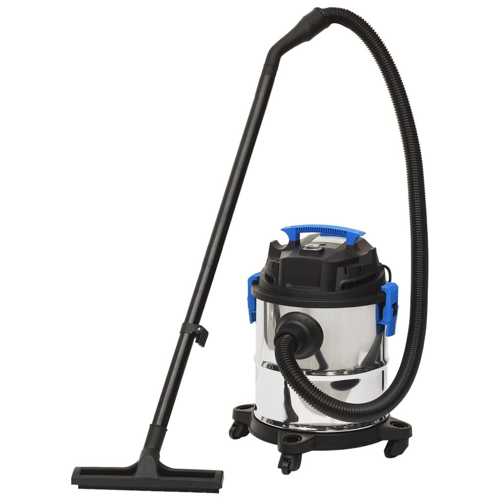 Aspirapolvere e Aspiraliquidi 1200 W 20 L Argento vidaXL