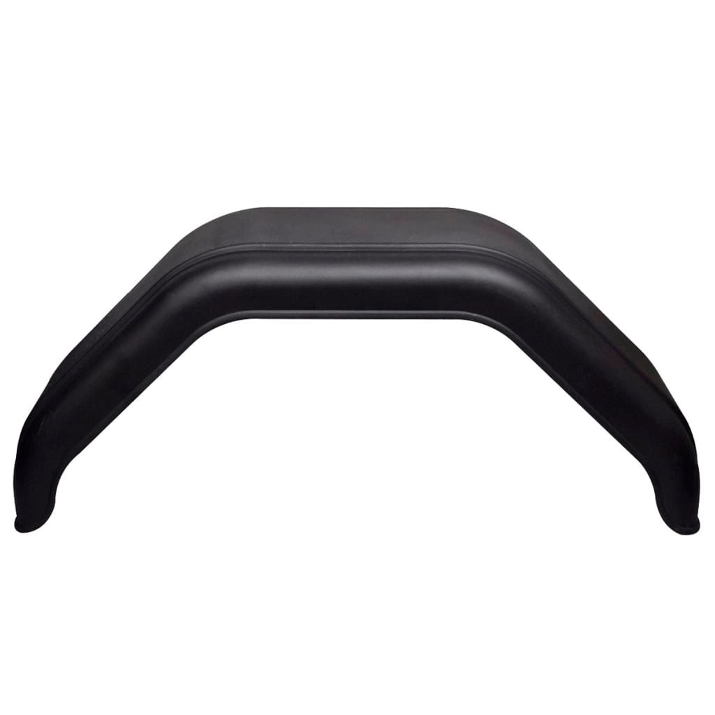 Set 2 pz Parafango per le ruote dei rimorchi 220 x 760 mm vidaXL