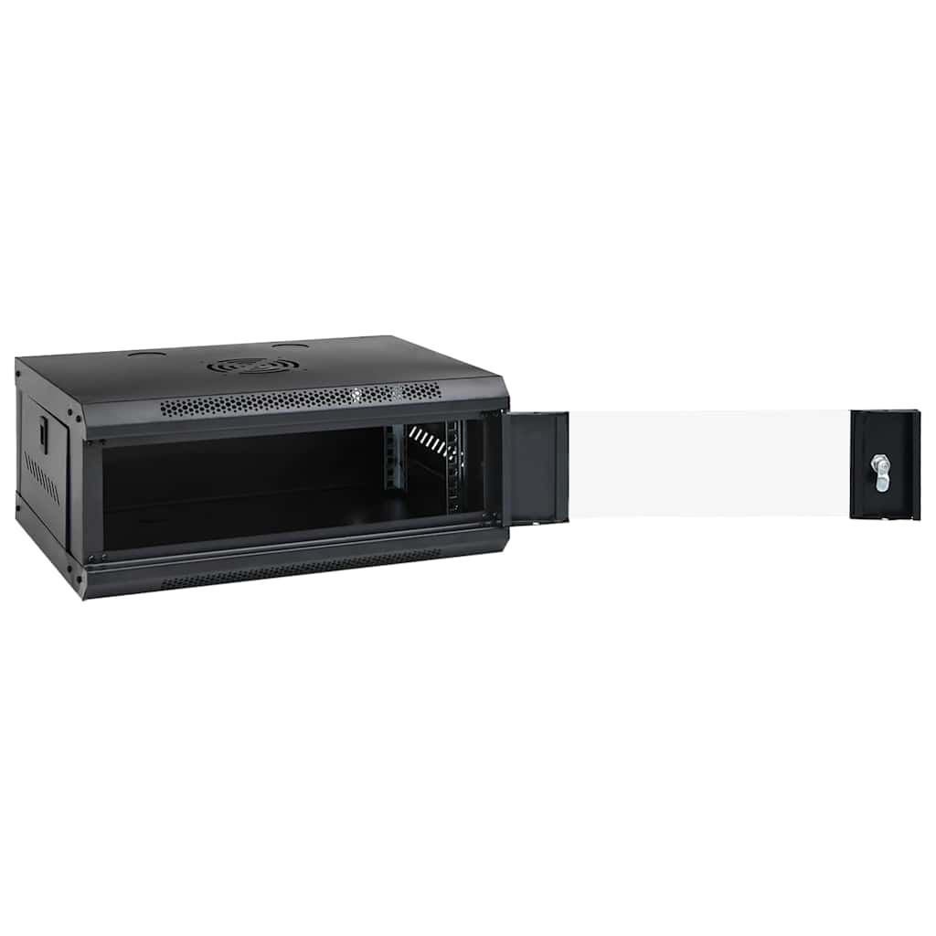 Armadietto di Rete a Parete 4U da 19" IP20 53x40x21 cm vidaXL