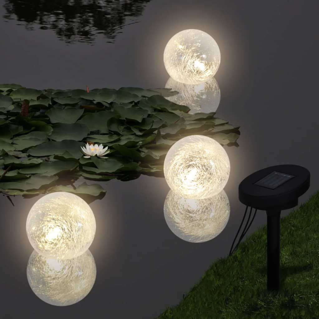 Lampade LED Galleggianti 6 pz per Stagno e Piscina vidaXL