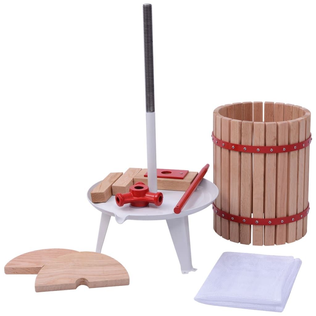 Torchio per Frutta e Vino 18 L vidaXL