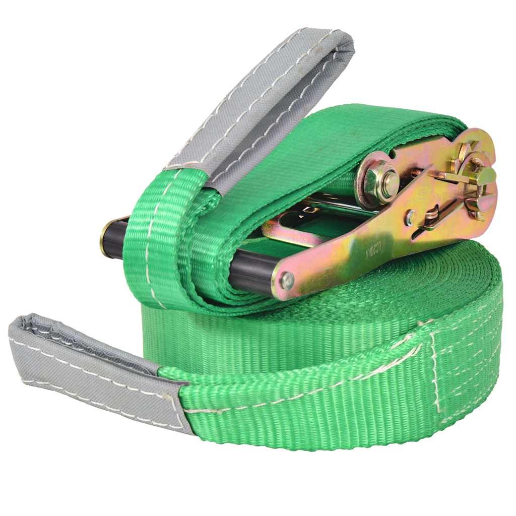 Slackline 15 m x 50 mm 150 kg Verde vidaXL