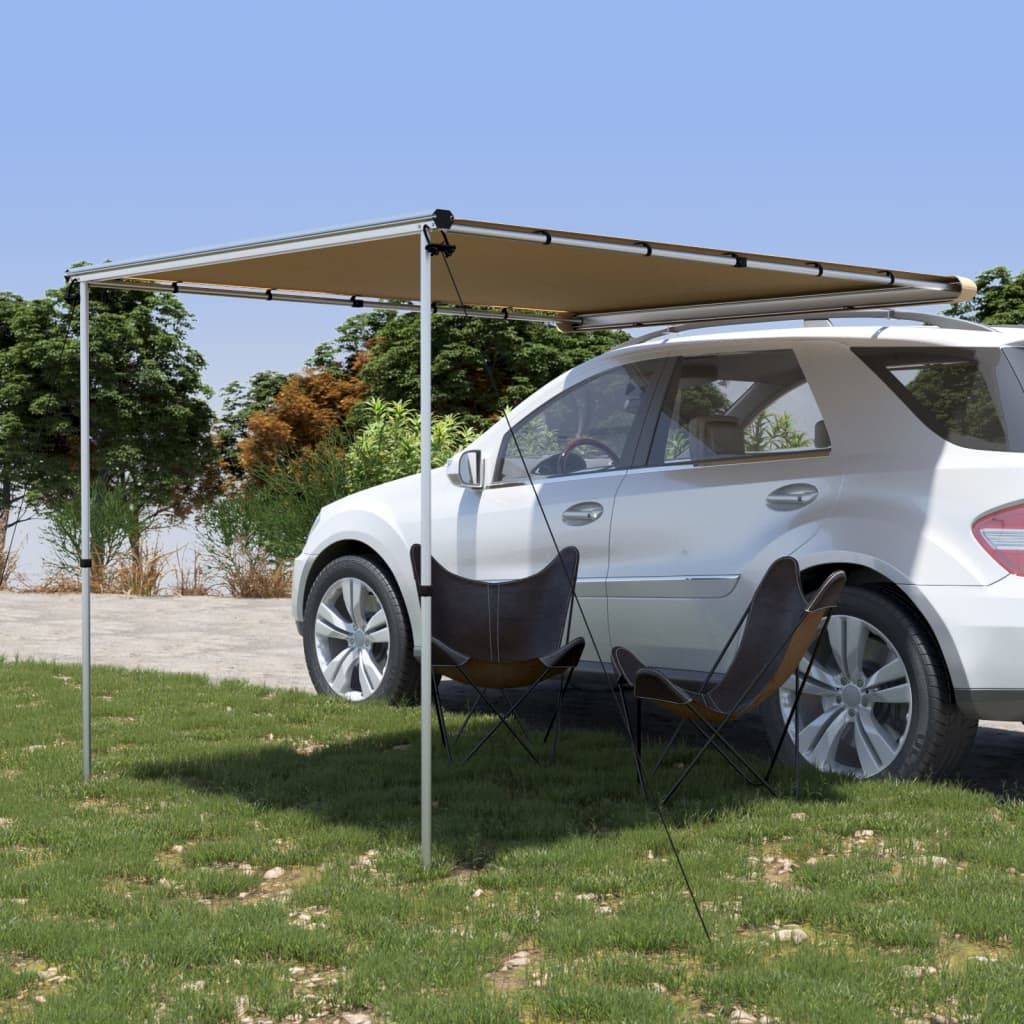 Tendalino per Camper e Roulotte 2,4x2,5x2,15 m Beige vidaXL