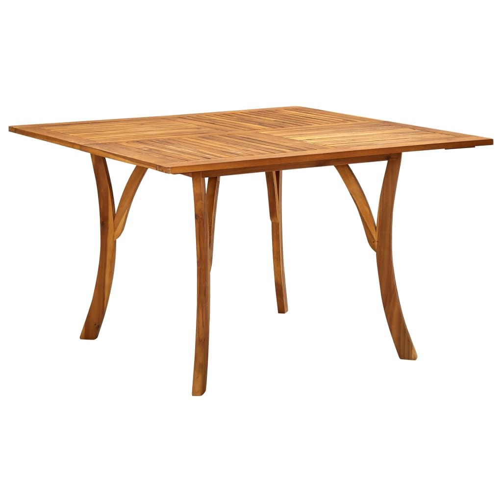 Set Mobili da Pranzo per Giardino 5 pz Nero vidaXL