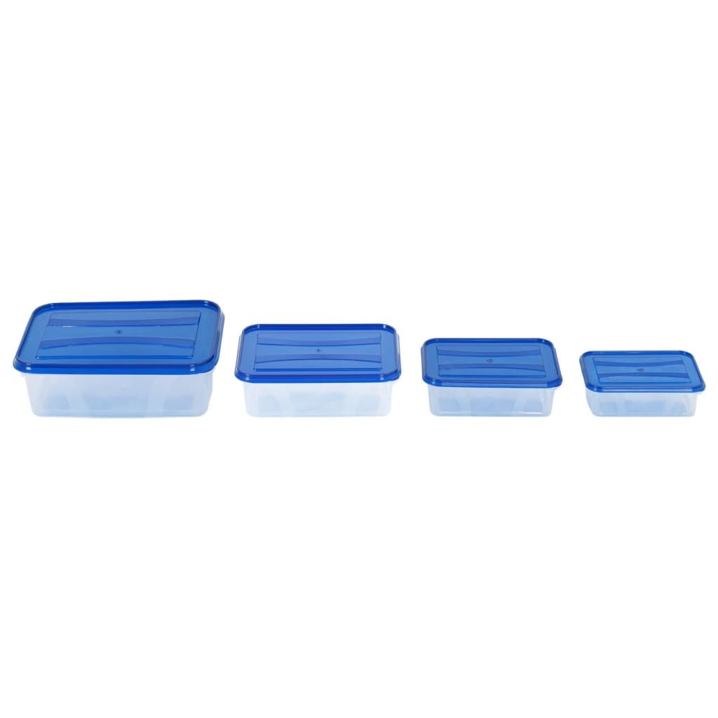 Contenitori per Alimenti con Coperchio 16 pz in PP vidaXL