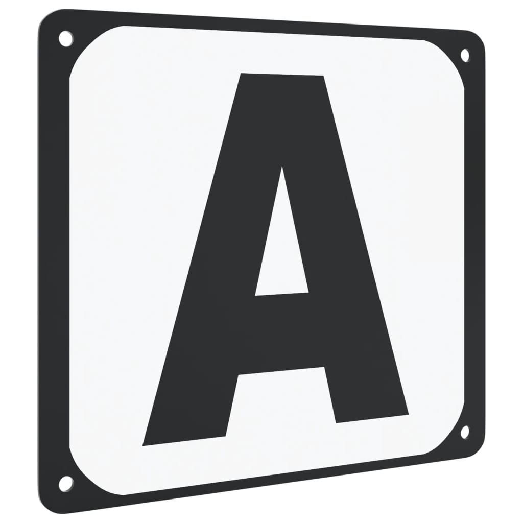 Lettere Arena da Dressage 12 pz in Acciaio vidaXL