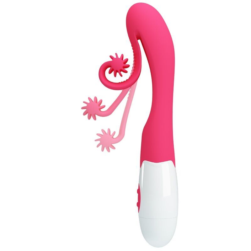 ROMANCE - VIBRATORE E STIMOLATORE 30 VELOCITÀ ROSA ROMANCE