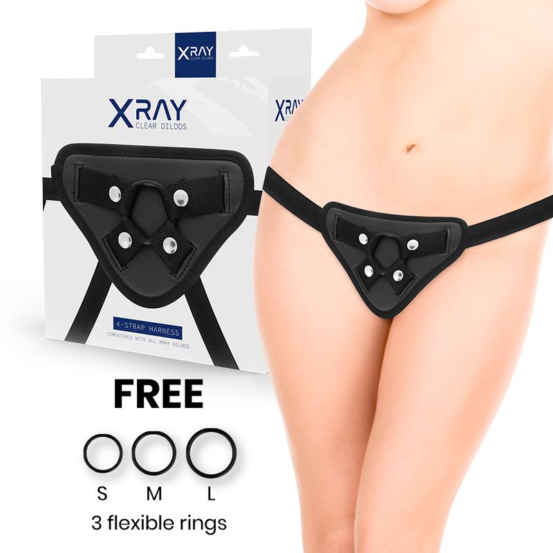 X RAY - IMBRAGATURA CON ANELLI IN SILICONE X RAY
