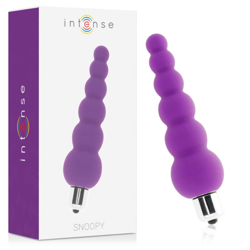 INTENSE - SNOOPY 7 VELOCIT IN SILICONE LILLA INTENSE ANAL TOYS