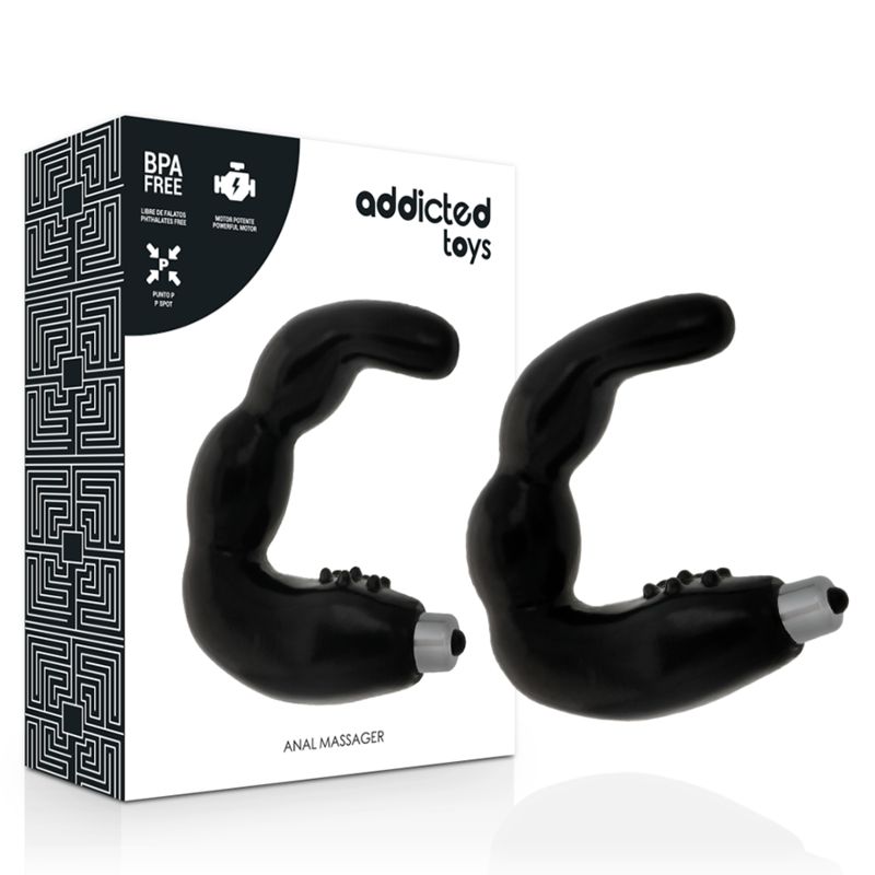 ADDICTED TOYS - VIBRAZIONE DEL MASSAGGIATORE ANALE DELLA PROSTATA ADDICTED TOYS