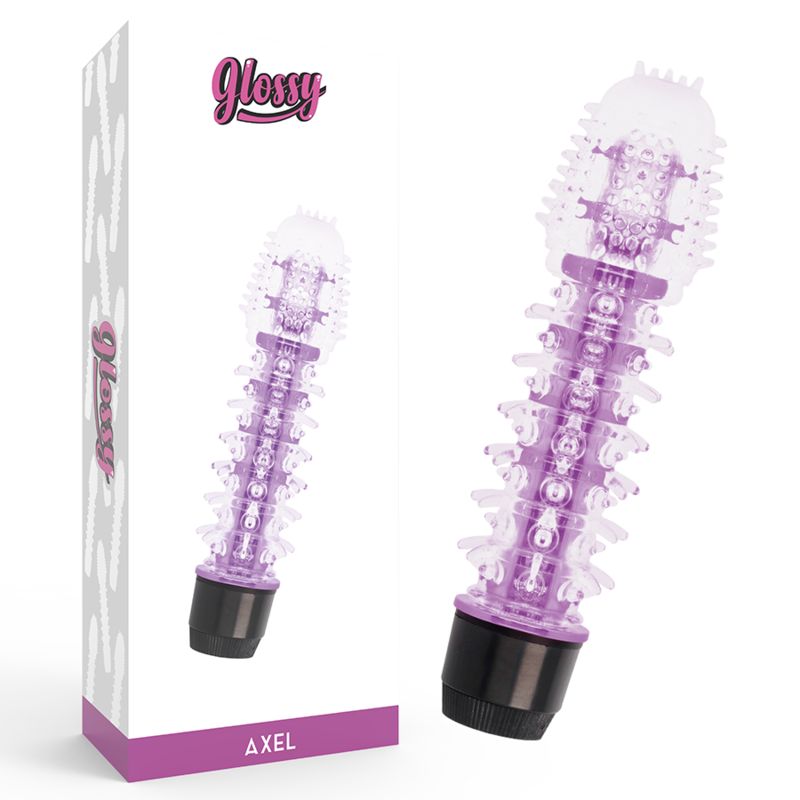 GLOSSY - VIBRATORE AXEL LILLA GLOSSY