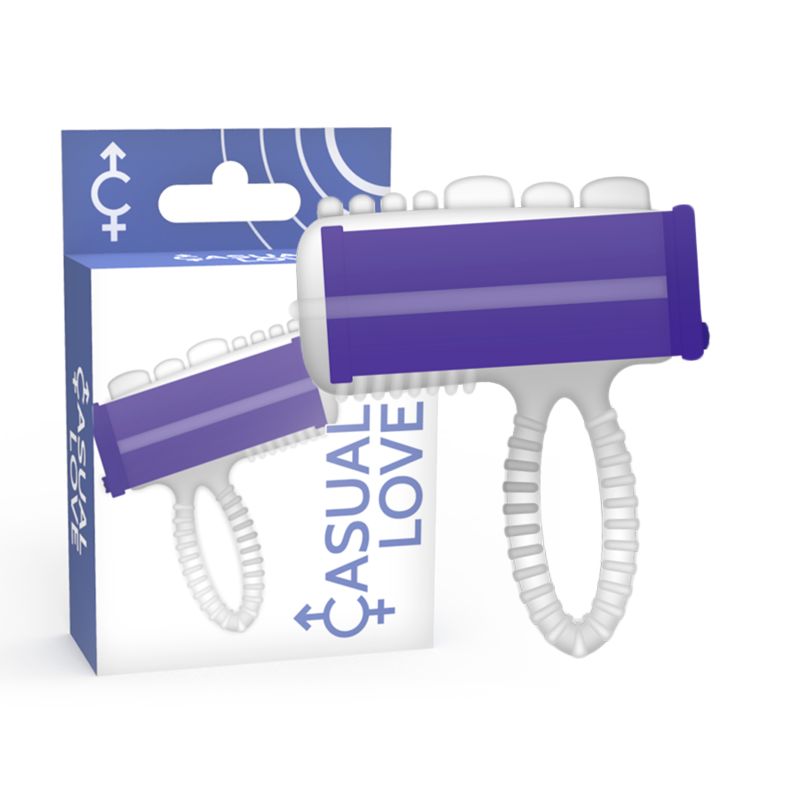 CASUAL LOVE - VIBRATORE ANELLO LILLA CASUAL LOVE