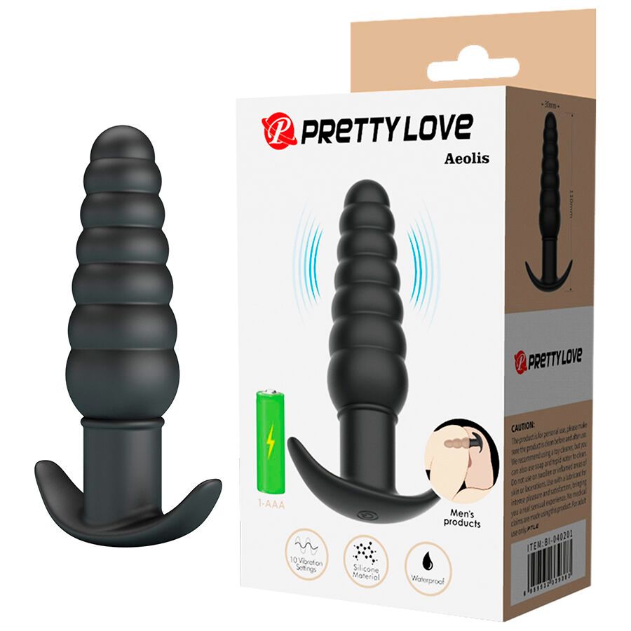 PRETTY LOVE - AEOLIS PLUG ANALE VIBRANTE ANAL TOYS