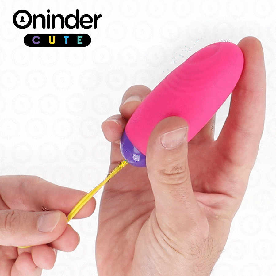 ONINDER CUTE - UOVO IN SILICONE CON VIBRO-ONDA E PIACERE - APP GLOBALE GRATUITA ONINDER CUTE