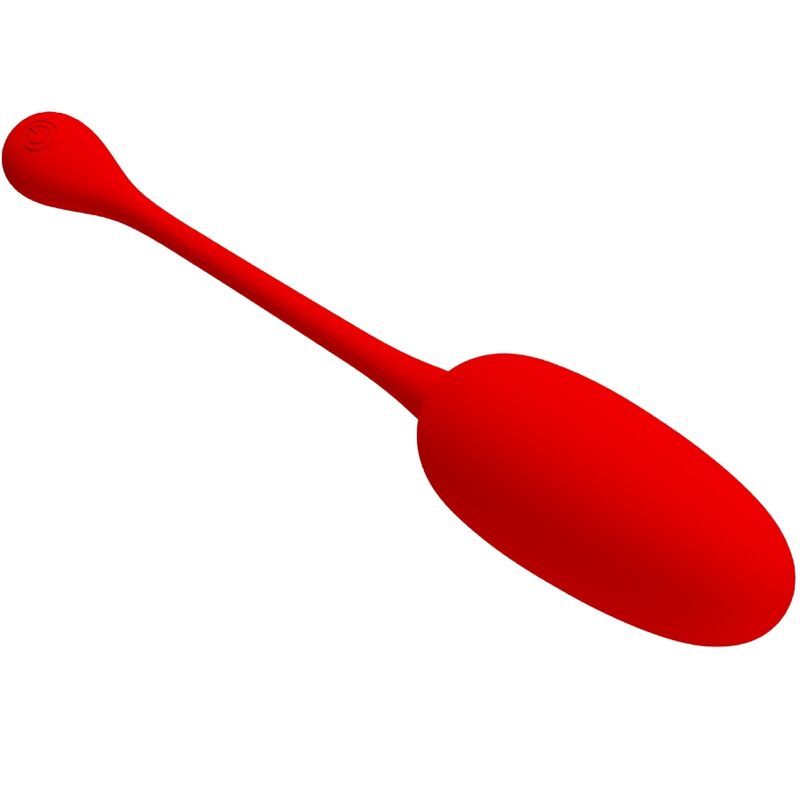 PRETTY LOVE - UOVO VIBRANTE RICARICABILE KNUCKER ROSSO FUN TOYS