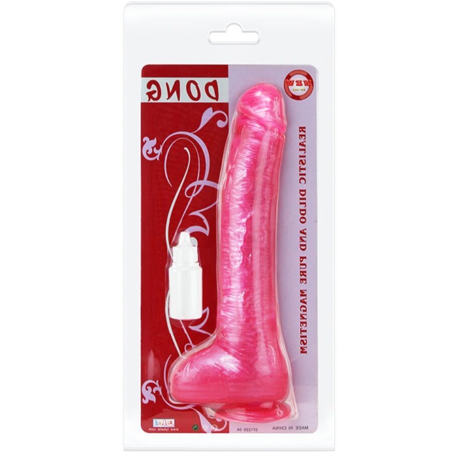 BAILE - DONG DILDO ROSA REALISTICO CON VENTOSA BAILE DILDOS