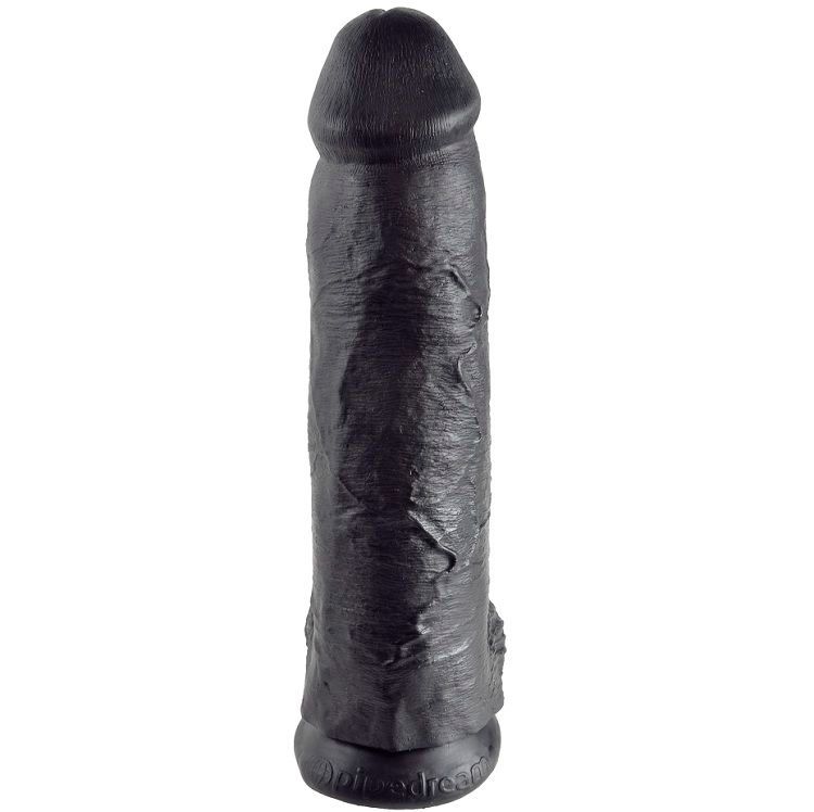 KING COCK - DILDO NERO CON SFERE 30.48 CM KING COCK