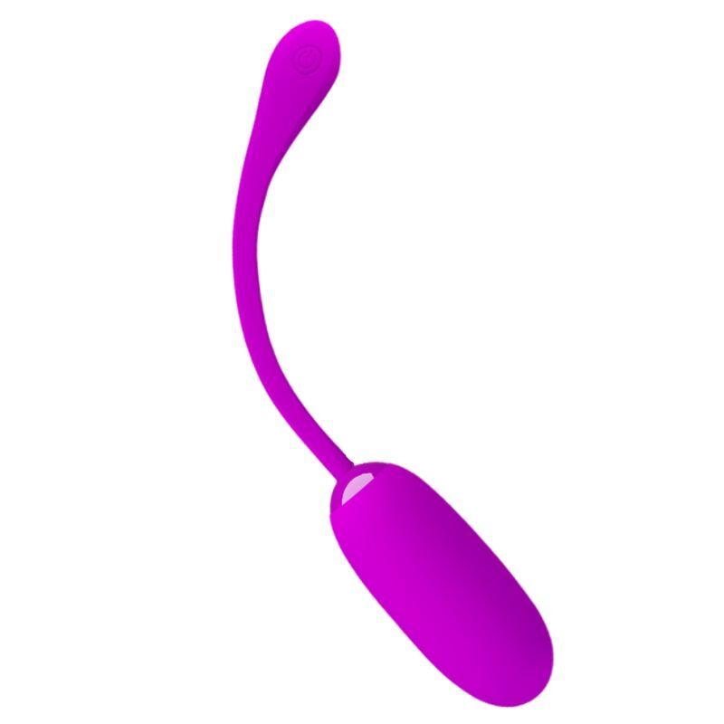 PRETTY LOVE - UOVO VIBRANTE JULIUS IMPERMEABILE-RICARICABILE VIOLA FUN TOYS
