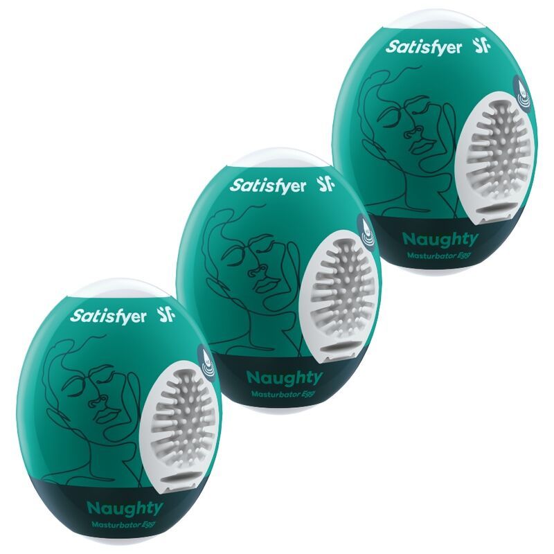 SATISFYER - 3 UOVA MASTURBATORI NAUGHTY SATISFYER EGGS