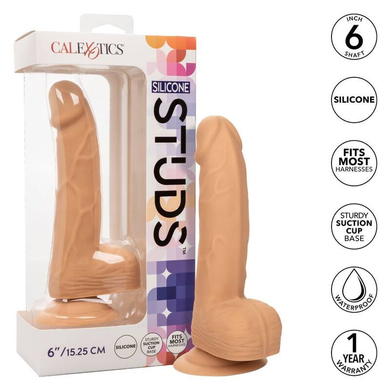 CALEXOTICS - BORCHIE IN SILICONE 15.24 CM PELLE CALEXOTICS
