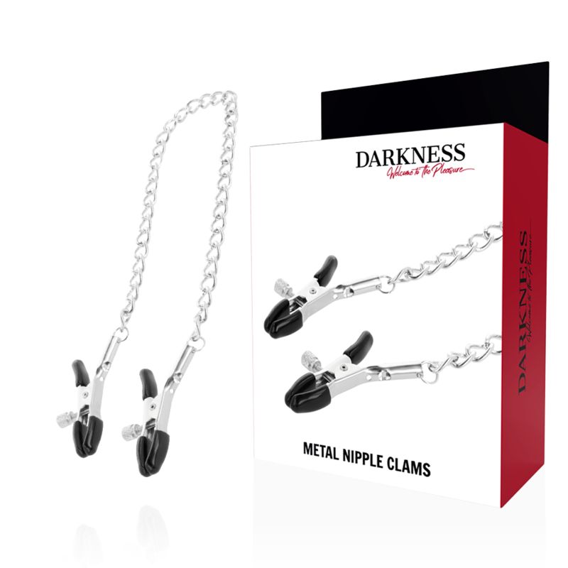 DARKNESS - MORSETTI PER CAPEZZETTI REGOLABILI IN METALLO DARKNESS SENSATIONS