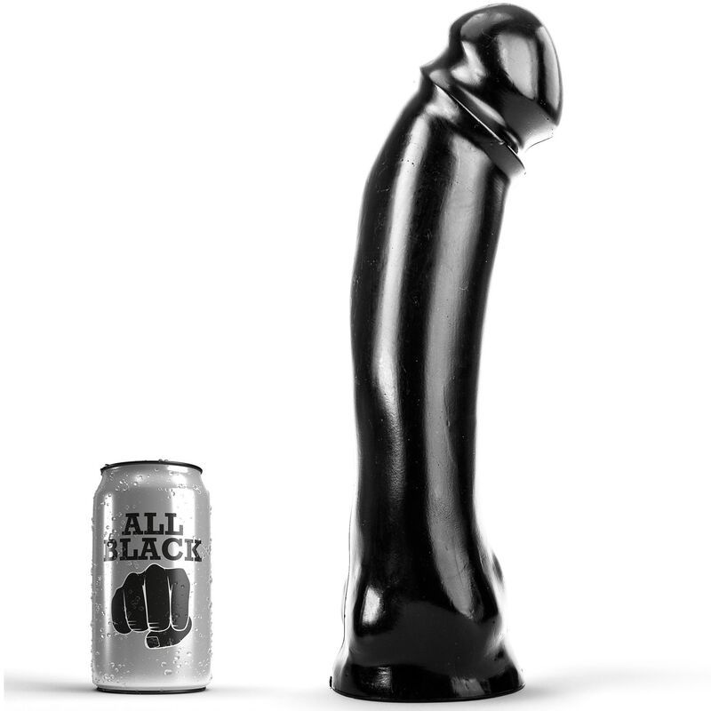 ALL BLACK - DONG 33 CM ALL BLACK
