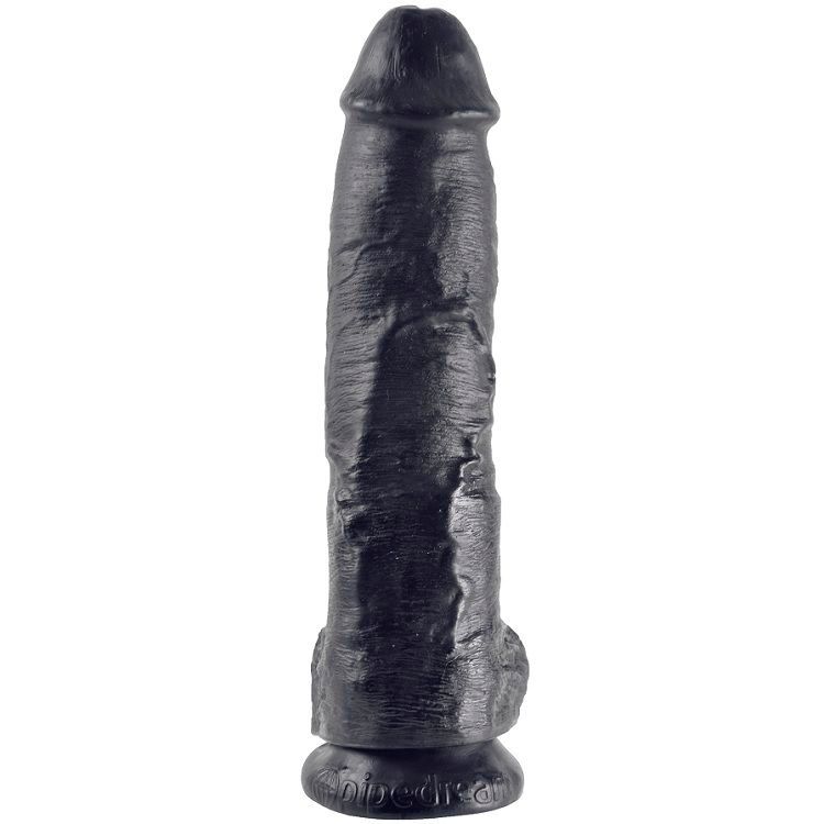 KING COCK - DILDO NERO CON SFERE 25.4 CM KING COCK