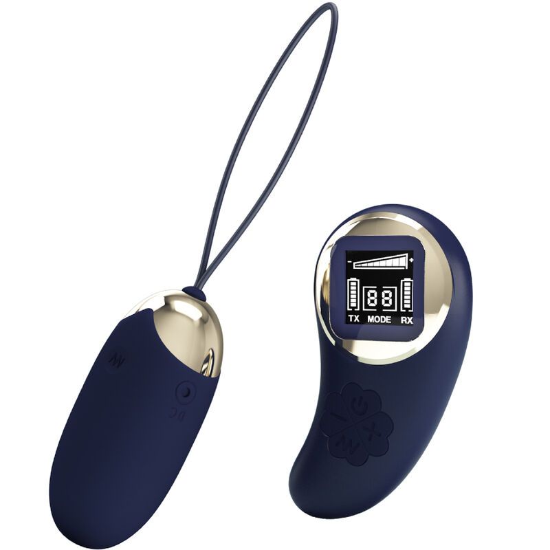 PRETTY LOVE - TELECOMANDO UOVO VIBRANTE MINA BLU REMOTE CONTROL