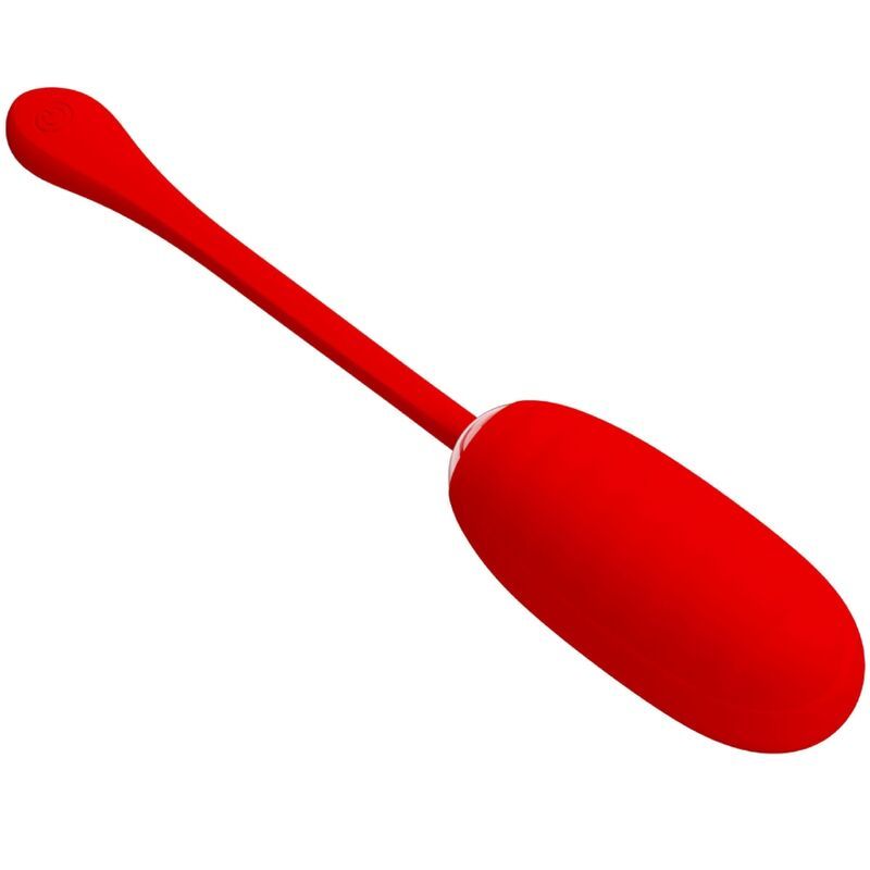 PRETTY LOVE - UOVO VIBRANTE RICARICABILE KIRK ROSSO FUN TOYS