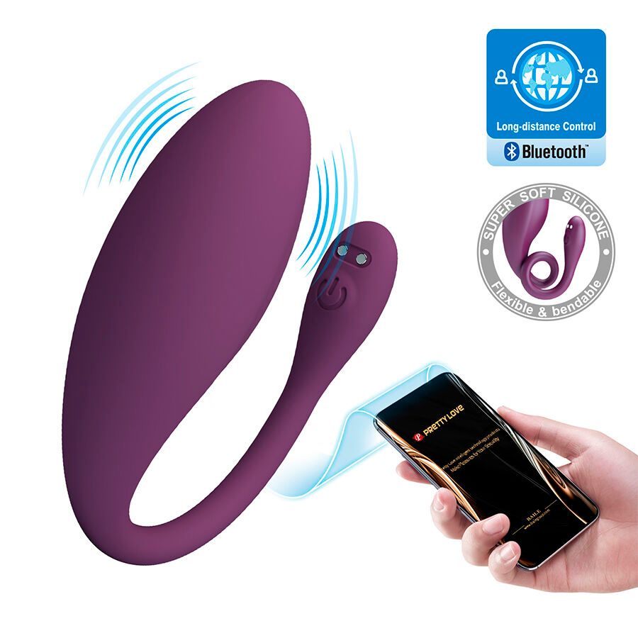 PRETTY LOVE - DORA VIBRATORE INVISIBILE CON APP GRATUITA APP SERIES