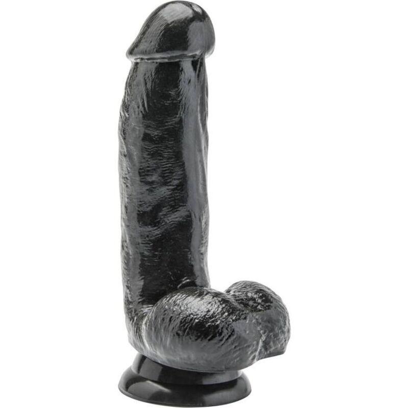 GET REAL - DILDO 12 CM CON SFERE NERO GET REAL