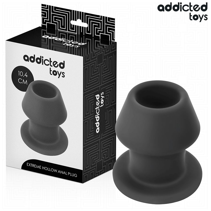 ADDICTED TOYS - EXTREME HOLLOW ANAL PLUG TAGLIA L 10,4 CM ADDICTED TOYS